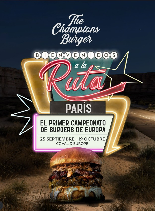 The Champions Burger llega a París: el festival de hamburguesas gourmet que conquista Europa