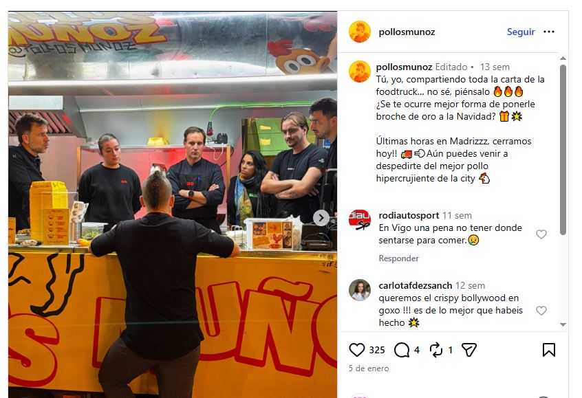 Food truck David Muñoz