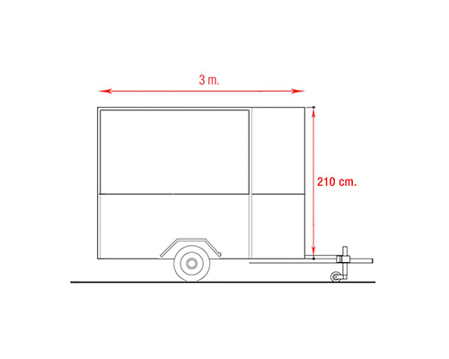 Premium One Food Truck Dimensions