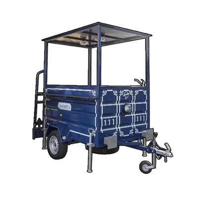 Food truck modelo Vagoneta de LACOMMA, ideal para iniciar negocio de street food