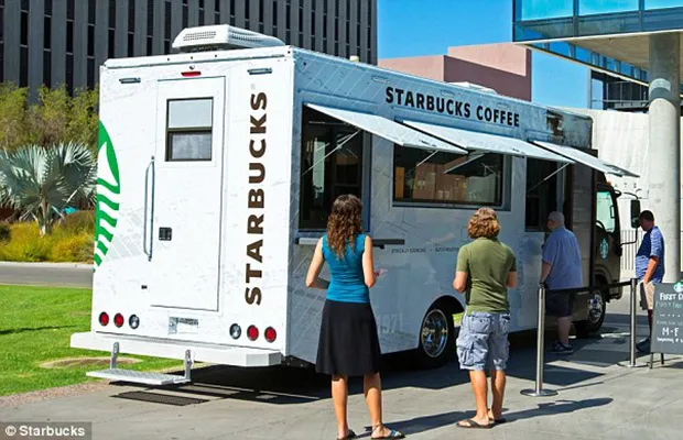 food truck starbucks coffee