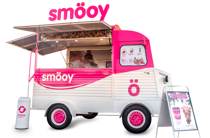 Food Truck Helados. Smöoy, una marca de éxito y nuestro modelo LaComma LT