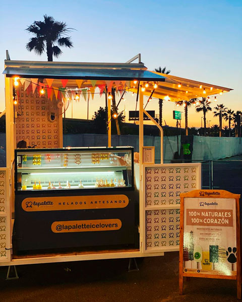 La Palette Ice Lovers. Caso de éxito food truck para helados