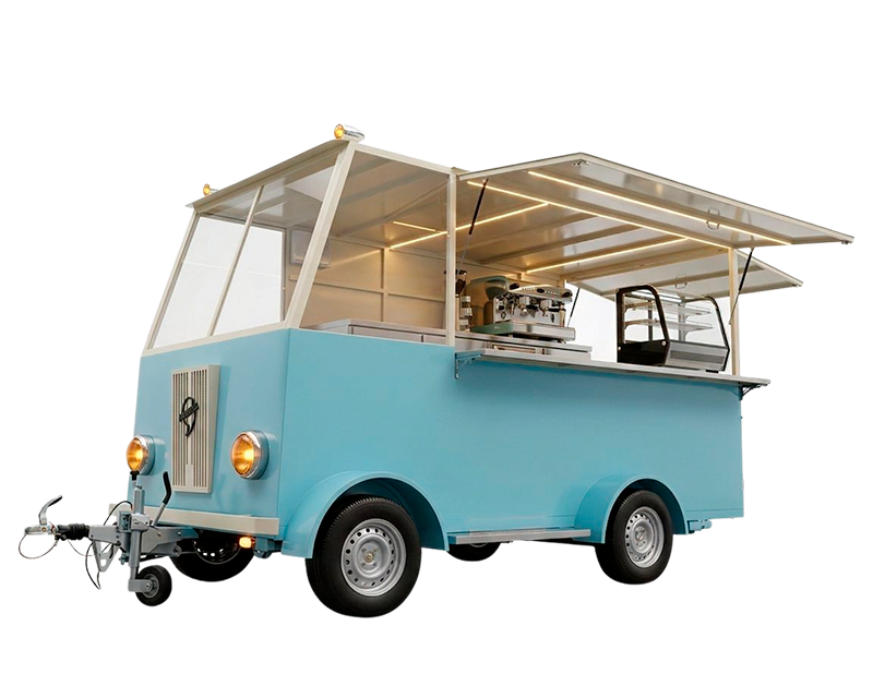 comprar food truck Foodie en España modelo LACOMMA listo para trabajar