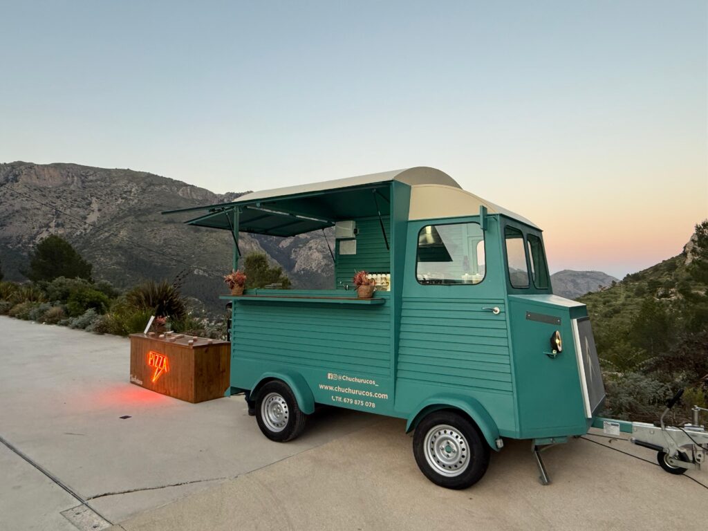 Food truck LT en terreno privado