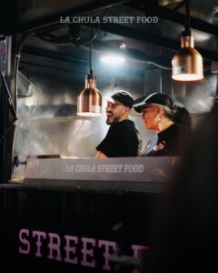 un food truck de hamburguesas gourmet en Tenerife